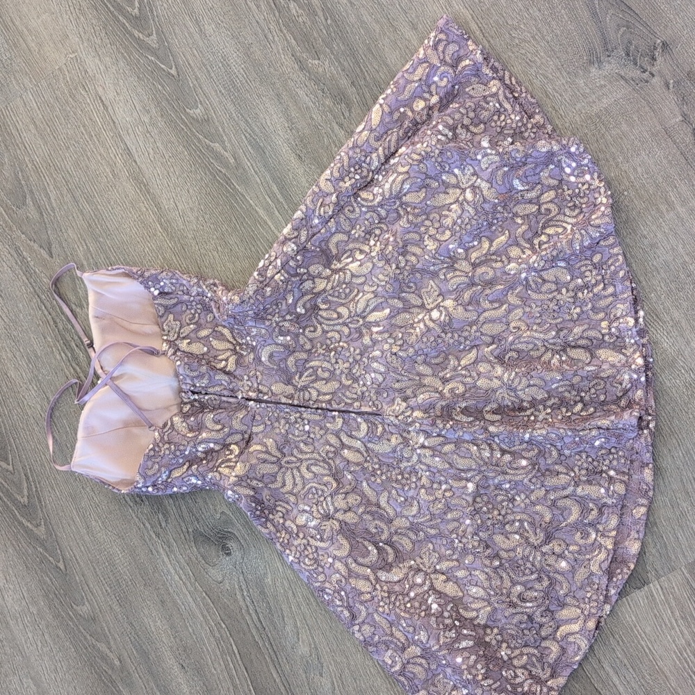 NWOT emerald sundae sequin dress - Picture 5 of 9